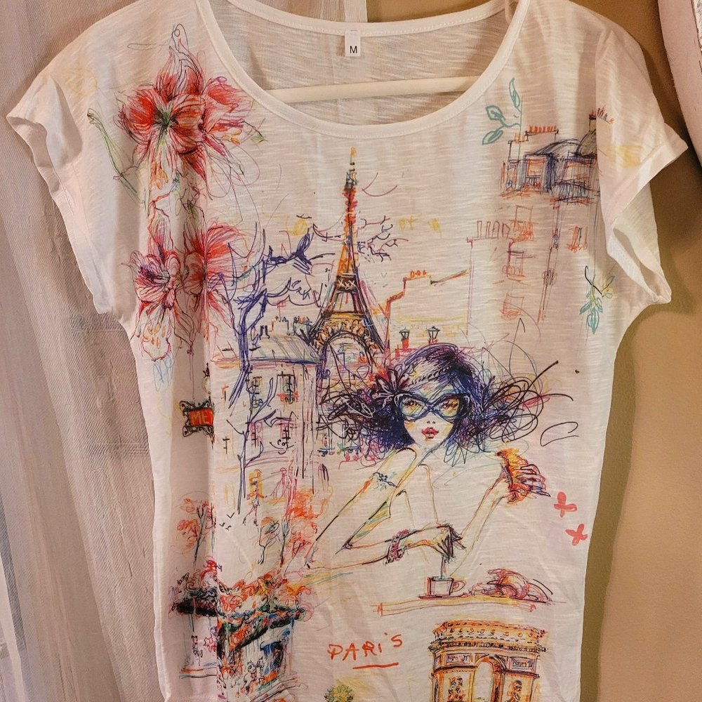Paris France T-Shirt - Medium